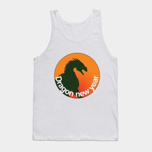 Dragon dedicated to Chinese New Year Tank Top